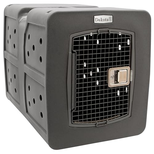 dakota283 D2-G3XLG-FRM-DAR Extra Large Kennel - Frame Door - Dark Granite - color: Dark Granite, size: X-Large