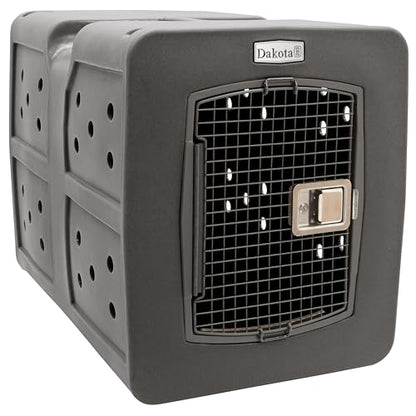 dakota283 D2-G3XLG-FRM-DAR Extra Large Kennel - Frame Door - Dark Granite - color: Dark Granite, size: X-Large