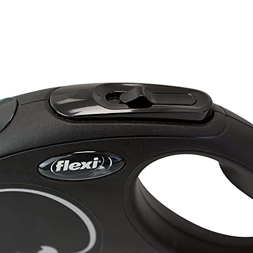 Flexi - New Classic Leash - Black - S - 16 ft - size: 5 meters
