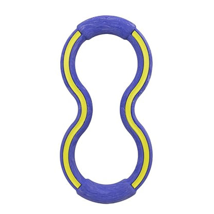 Outward Hound FlyFetch Tug Dog Toy, Durable Rubber, Fetch & Tug-o-War, All Breeds, 10.9" - color: Tug Purple