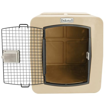dakota283 G3 Framed Door Kennel - Large - Sandstone - color: Sandstone, size: Large