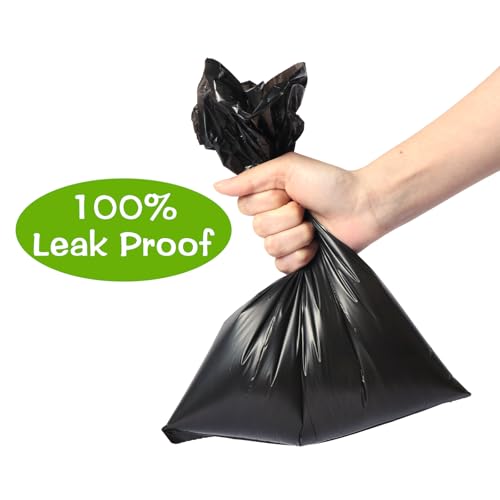 DREAM&GLAMOUR Dog Poop Bags,value pack,1200 Count Extra Thick and Strong Poop Bags for Dogs,60 Rolls,20 Doggy Bag Per Roll,Each Measures 9 x 13 Inches,Guaranteed Leak-Proof