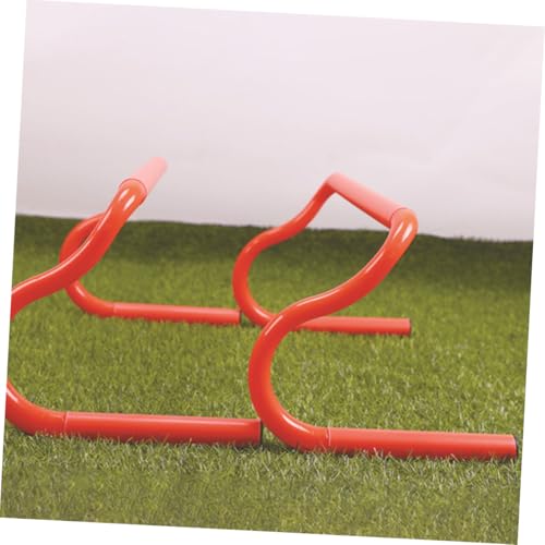 3pcs Adjustable PVC Agility Hurdles Set Portable Speed Training Equipment for Soccer Basketball Football Versatile Running Practice and Dog Fitness Drills