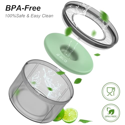 Techphardo 1Gallon No Spill Dog Water Bowl-3.8L Large Capacity, BPA-Free, Anti-Splash & Anti-Digging Design with Non-Slip Base, for Messy Drinkers - color: Green