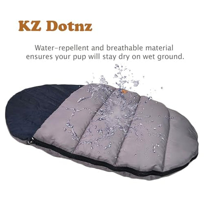 Dog Sleeping Bag, Portable Camping Bed, Waterproof Travel Dog Bed, Extra Large Dog Bed for Traveling with Compression Sack - size: X-Large