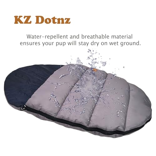 Dog Sleeping Bag, Portable Camping Bed, Waterproof Travel Dog Bed, Extra Large Dog Bed for Traveling with Compression Sack - size: X-Large
