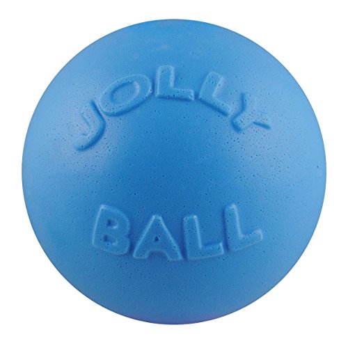 Jolly Pets Bounce-n-Play Dog Toy Ball, 8 Inches/Large, Blueberry, (Model: 2508 BB) - color: Blueberry, size: Large (8 in)