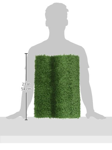 Four Paws Wee-Wee Premium Patch Indoor and Outdoor Pet Potty for Dogs l Dog Potty Training l Artificial Grass l Wee-Wee Patch (Pack of 3) - size: Medium(1 Count) (Pack of 3), style: Patch