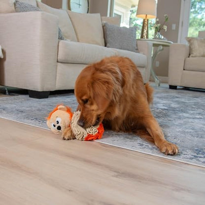 Outward Hound by Nina Ottosson Stuff N' Snuffle Plush Snuffle Ball Dog Puzzle, Lion, Multicolored - color: Stuff N' Snuffle Lion