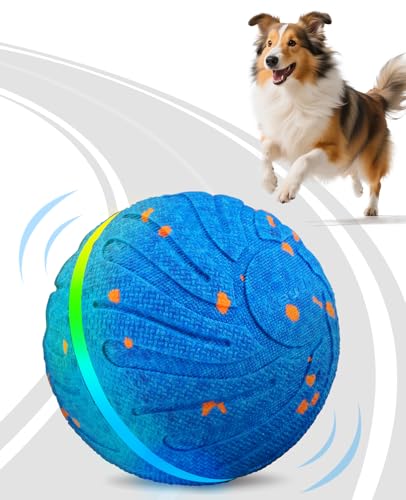 Xeuch Smart Interactive Dog Toy Balls, Automatic Moving Ball for Medium and Large Dogs, ETPU New Material, Motion Activated Rolling & Rotating Bouncy Toys for Dog Enrichment & Stimulation