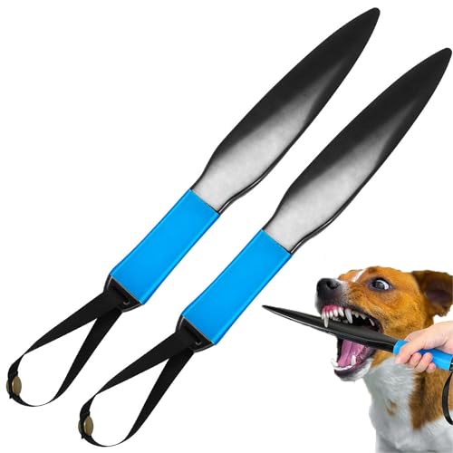 2 Pack Dog Break Stick, No Bite Sticks Pitbull Dog Fight Training Stopper for Medium Large Dogs