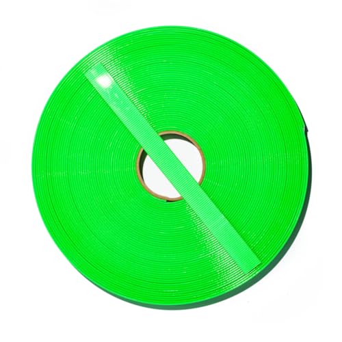 Buckleguy.com BioThane®, 100/300 Gold, Translucent (High Gloss) - color: Orange, size: W: 1" and L: 100 Foot Roll