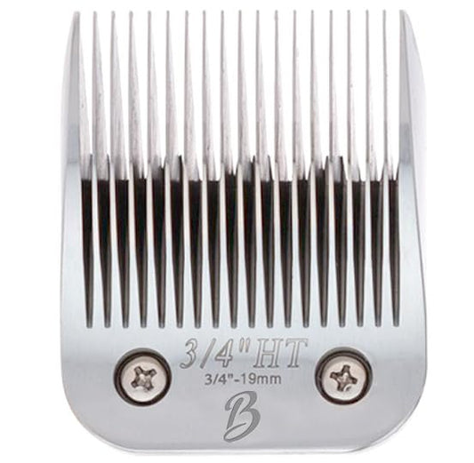 Detachable A Series 3/4 Blade Dog Grooming Cut Length 3/4" - 19mm Ideal for Large Trimming Areas Japanese Carbonized Steel Dog 19mm Replacement Blades | Compatible A5 Series(34HT) - color: 34HT (3/4" - 19mm)