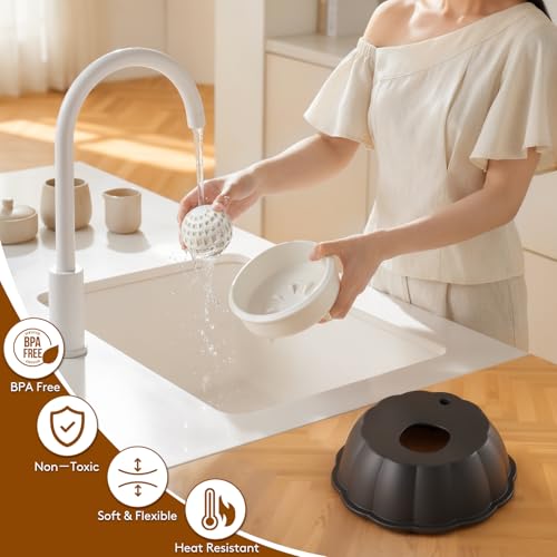 Dog Lick Bowl Ball Slow Feeder, Licking Bowl for Liquid Treat with Rolling Spin Sphere Roller Licker, Non-Slip 4/5 Cup Slow Feeder Bowl for Dietary Supplement/Post-op Nutrition (Black) - color: Black
