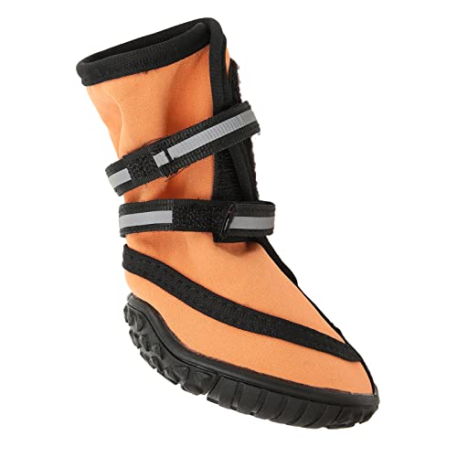 Dog Shoes Paw Protector, Breathable to Prevent Slipping WearResistant Reflective Soft Dog Shoes for Trail Running for Dogs Backpacking by (L)