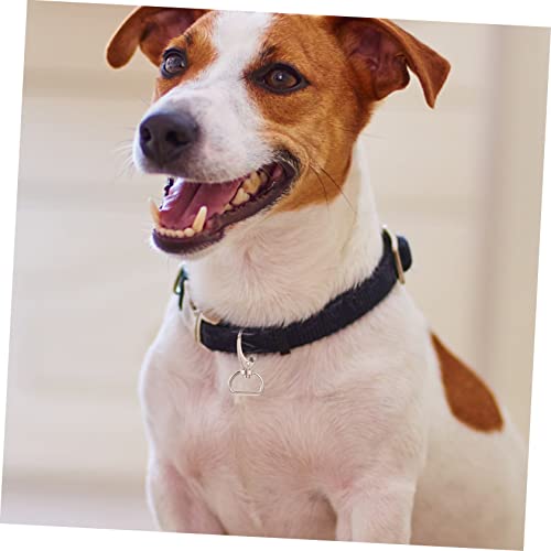 1set Dog Buckle Hanging Ring Custom Dog Tag Clips Lobster Buckles for Puppy Collars
