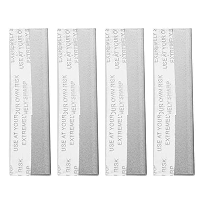 Razor Comb for Dogs Cats with 4 Extra Blades, Manual Double Edge Razor Grooming Tool for Thinning, Cutting,Styling and Grooming