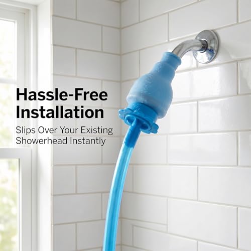 Universal Pet Bath Shower Hose | Handheld Sprayer, Dog Cat Bathing, Tub Attachment, Home Pet Grooming