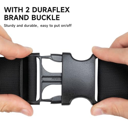 EXCELLENT ELITE SPANKER Tactical Dog Harness Patrol Harness Service Dog Vest Military Dog Vest Working Dog Vest with Handle(Black-S) - color: Black, size: S-(23.5 - 29.5")