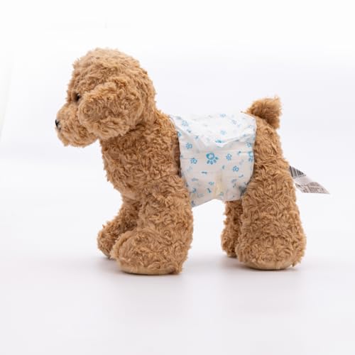 Dog Diapers Male, 10 Count Male Dog Diapers Disposable -Super Thin Diapers High Absorbent Belly Bands for Dogs (S,Female) - size: S