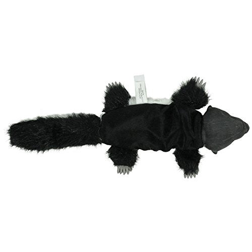 Hyper Pet 48847 Real Skinz Dog Toy, Skunk,Black/White - size: Medium, style: Skunk