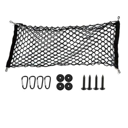 Truck Bed Cargo Net, Storage Elastic Mesh Net（43.3 * 15.7In） - size: 43.3*15.7In