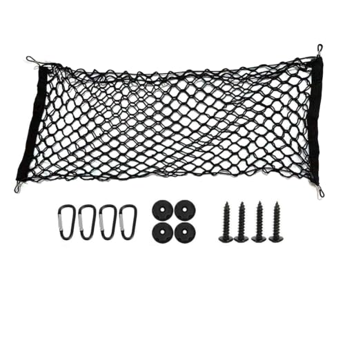 Truck Bed Cargo Net, Storage Elastic Mesh Net（43.3 * 15.7In） - size: 43.3*15.7In