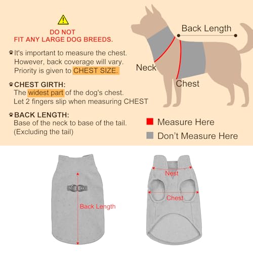 BEAUTYZOO Small Dog Sweater Fleece Vest Winter Jacket, D-Ring Leash Attachment for XS S Puppy Medium Sized Breeds Dogs, Cold Weather Dog Clothes Windproof Keep Warm, Bones Paw Pattern S - color: BLACK PAW, size: Small