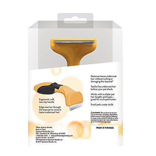 Perfect Coat P-91100 deShedding Tool - size: Small | Under 20 lbs