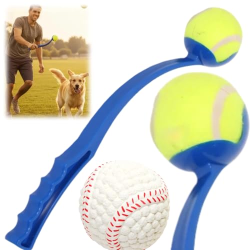 Dog Ball Thrower Launcher, Tennis Ball Launcher, Dog Ball Thrower Launcher and 2 Balls