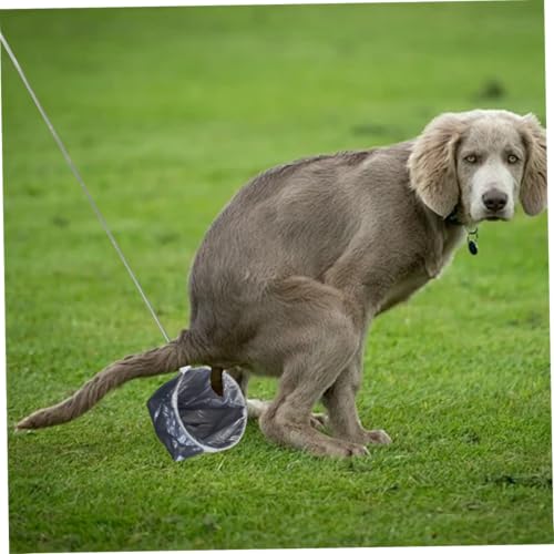 Dog Poop Catcher Telescopic Pooper Scooper with Long Handle Lightweight Portable Foldable Pet Poop Collector for Walking Yard Cleaning Dog Waste Pickup