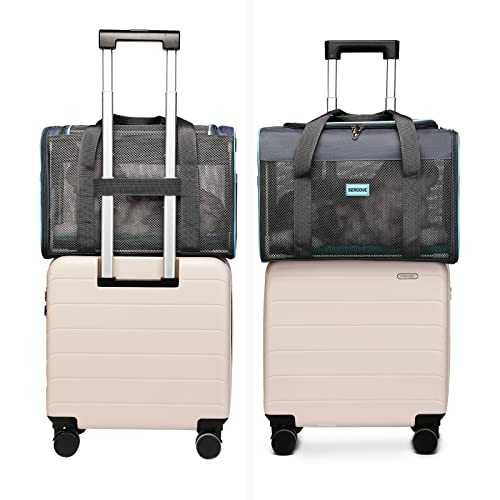 Frame Soft Surface pet Carrier, cat, Dog and Rabbit Transport Carrier, Airline-Approved pet Transport Carrier, Carrier Non-Collapse Deformation and Safety Special Zipper Hook Design.