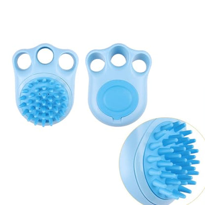 Pet & Grooming Supplies Kitten/Dog Massage Brush Shampoo Dispenser/Washing Grooming Supplies Pet Brush for Bathing Dogs - color: A