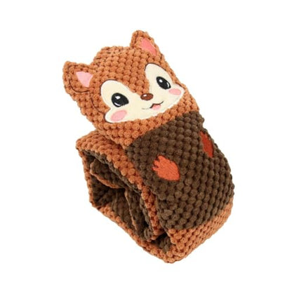 Dog Squeak Toys Pet Sniffing Tibetan Food Squirrel-Themed Hide & Seek Puzzle Toy for Pets – Interactive Snuffle Mat to Stimulate Senses, Slow Feeding & Boost IQ