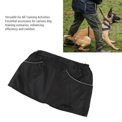 Dog Trainer Apron Shorts, Waterproof Polyester, Large Capacity Pockets - Scratch Protection, Durable Fabric, Ideal for Training Activity and Outdoor Use