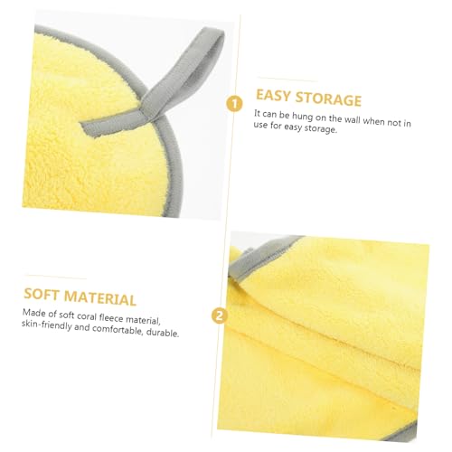 Absorbent Coral Fleece Pet Towel for Dogs and Rabbits Thickened Bath Towel for Quick Drying and Warmth Soft High-Density Microfiber Grooming Cloth and Easy to Store Dog Bathing