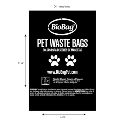 BioBag, Pet Waste Bags, 50 Count - size: 50 Count (Pack of 1)