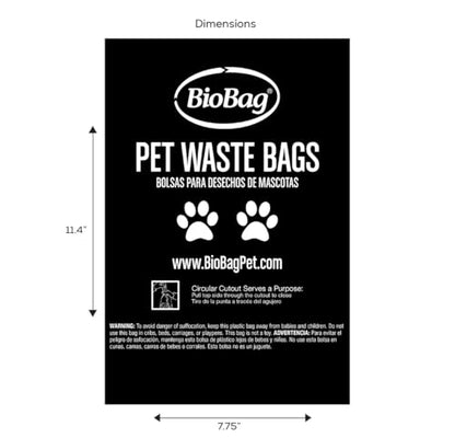 BioBag, Pet Waste Bags, 50 Count - size: 50 Count (Pack of 1)