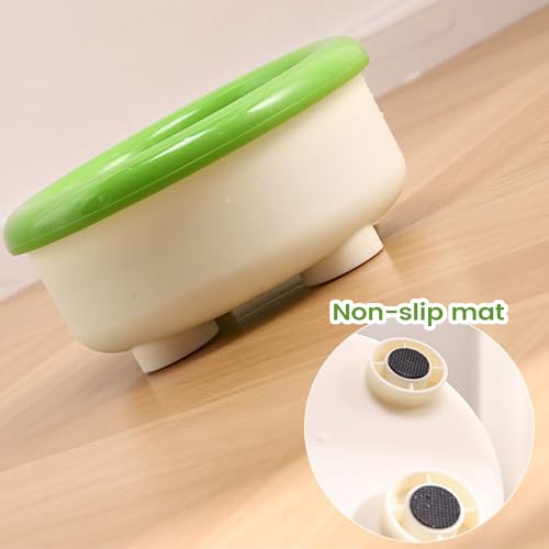 Spill Proof Dog Water Bowl - Anti Splash Floating Disk, 1500ml Feeder Non Slip Pet Water Bowl, Suitable for Kitten Small Medium Breed Cat Bunny Kennel Cage | Outdoor Indoor Use Clean Floor Slow