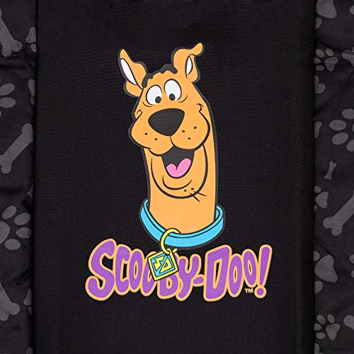 Warner Bros Scooby Doo Rear Back Seat Bench Pet Seat Cover for Cars SUVs Trucks Sedans, Waterproof Heavy Duty Durable Universal Fit Automotive Protection for Dogs Puppy Cats Travel Companions Washable - color: Black Rear
