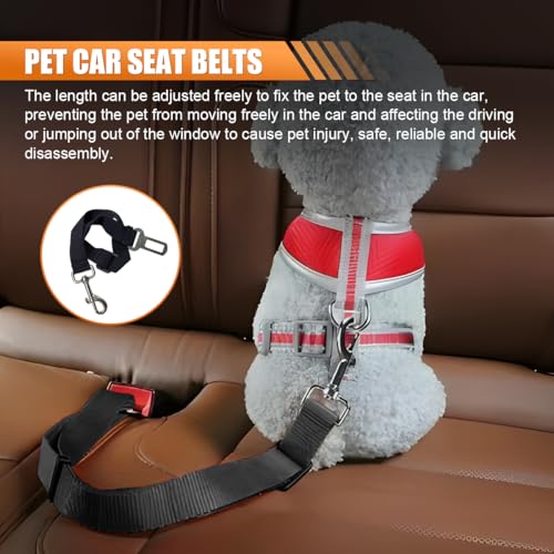 ZIMISI Dog Car Seat Cover, Waterproof & Scratch Proof Car Seat Protector with Side Flaps, Nonslip Front Car Seat Covers with Safety Belt, Universal Dog Mat for Cars, SUVs, Trucks (Coffee) - color: Coffee