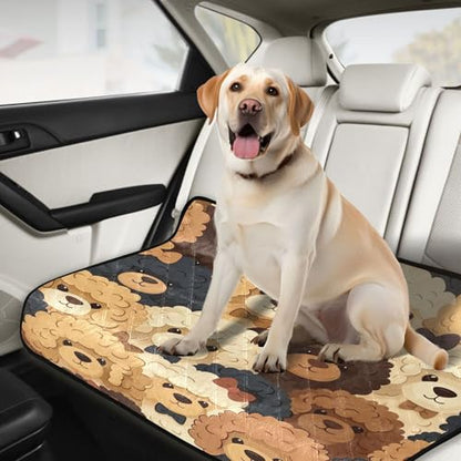 Qilmy Dog Pet Mat, Waterproof Reusable Dog Training Pad Anti-Slip Pet Creat Pad for Small Medium Large Dogs and Cats