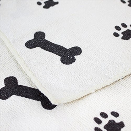 Zwipes 779 Microfiber 5-Pack Small Pet Cloths (Size: 16" x 16"), Soft Terry Drying Cleaning Towels - size: Small (16" x 16"), 5-Pack
