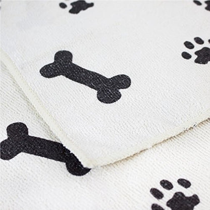 Zwipes 779 Microfiber 5-Pack Small Pet Cloths (Size: 16" x 16"), Soft Terry Drying Cleaning Towels - size: Small (16" x 16"), 5-Pack
