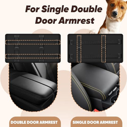 QUMY Dog Car Seats for Small Dogs Up to 11lbs, Portable Center Console Dog Booster Seat, Multi-Purpose Puppy CarSeat with Adjustable Safety Belt, Travel Pet Car Carriers for Small Dogs and Cat, Khaki - color: Khaki