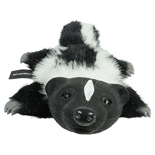 Hyper Pet 48847 Real Skinz Dog Toy, Skunk,Black/White - size: Medium, style: Skunk