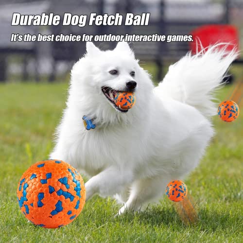 Indestructible Floating Bouncy Balls for Small Breed Dogs - Lightweight, Durable, Odourless - 2.5" - 3 Pack - size: 3pcs small ball