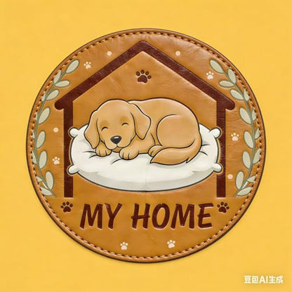 Orthopedic Dog Bed for Small Dogs- Memory Foam Pet Bed with Cooling Support, Calming Washable Dog Bed with Soft Bolster, Removable Machine Washable Cover, Non-Slip Bottom with My Home Label