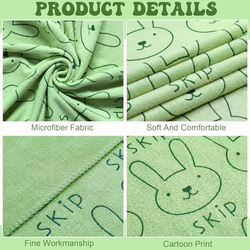 Peryiter 8 Pcs Dog Drying Towels Bulk 55'' x 28'' Pet Grooming Absorbent Microfiber Dog Bath Towels Quick Drying Puppy Bathing Towel for Small Medium Large Cats Pets Bathing Grooming (Green) - color: Green