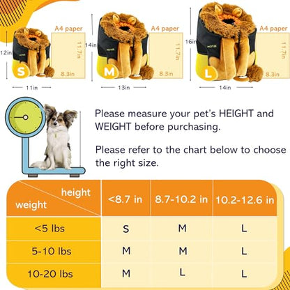 MORIK Lion's Den: Pet Backpack Carrier for Small Dogs and Cats Under 20 lbs. with Good Ventilation, Washable Mat, and Safety Strap, Ideal for Travel, Hiking, and Everyday Adventures (Large) - size: Large